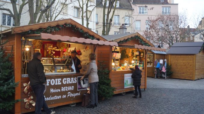Weihnachtsmarkt in Mantes-la-Jolie