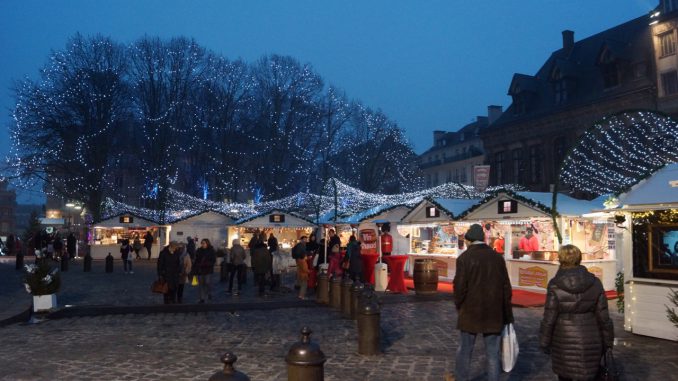 Weihnachtsmarkt in Rouen
