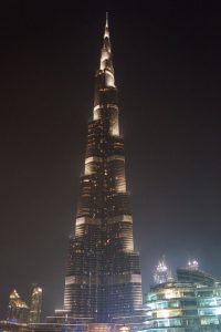 Der Burj Khalifa in voller Größe