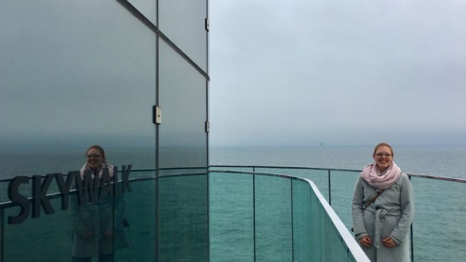 Unterwegs auf dem Skywalk