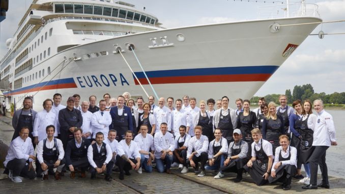 Mehr als 30 Akteure der Spitzengastronomie nahmen 2018 an Europas Beste teil. Foto: Hapag-Lloyd Cruises
