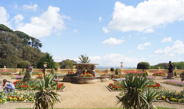 Queen Victorias Garten: Ausblick bis zum Meer