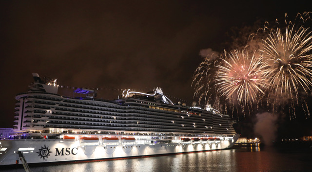 MSC Seaview in Genua getauft - Foto: MSC Kreuzfahrten