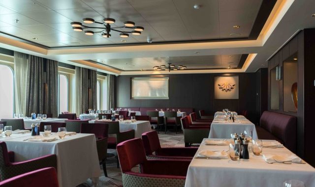 Blick in das Hauptrestaurant Savor