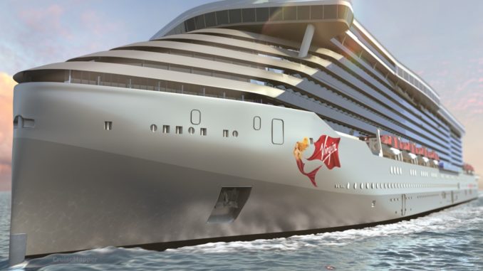 Das Design der Lady Ships ist von Superyachten inspiriert. Grafik: Virgin Voyages