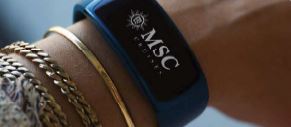 Das MSC for me-Armband. Grafik: MSC Kreuzfahrten