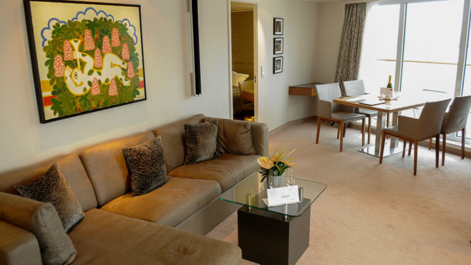 Viel Platz in der Penthouse Grand Suite