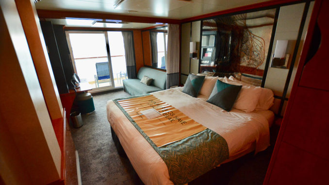 Unsere Mini Suite auf Deck 11