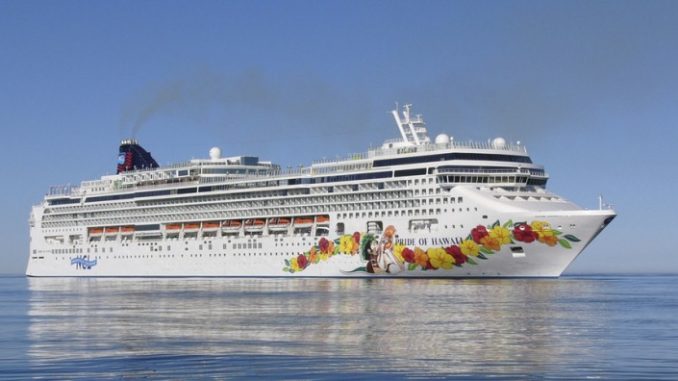 Die Norwegian Jade als Pride of Hawaii. Foto: Meyer Werft