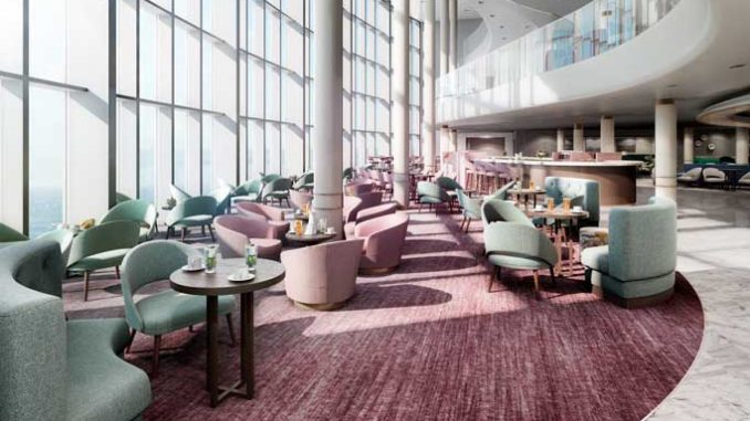 Die Coffee Bar der Iona. Grafik: P&O Cruises