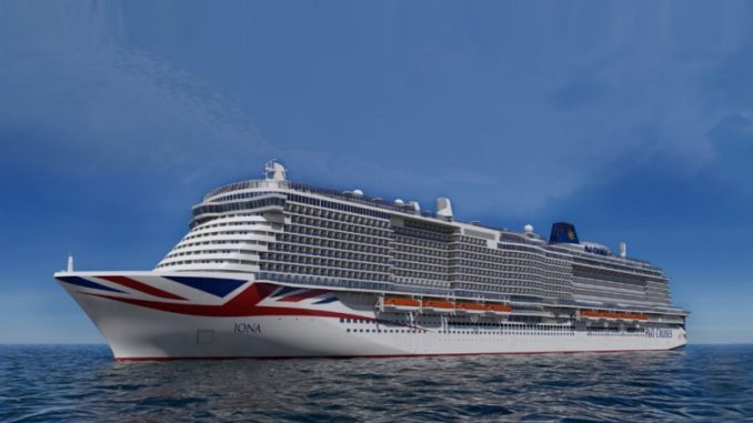 So soll die Iona aussehen. Grafik: P&O Cruises