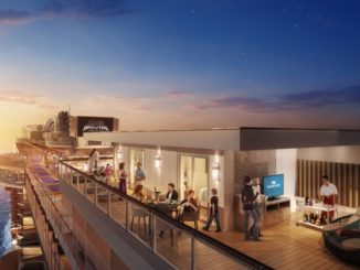 Die Sky Suiten an Bord der Sky Princess. Grafik: Princess Cruises