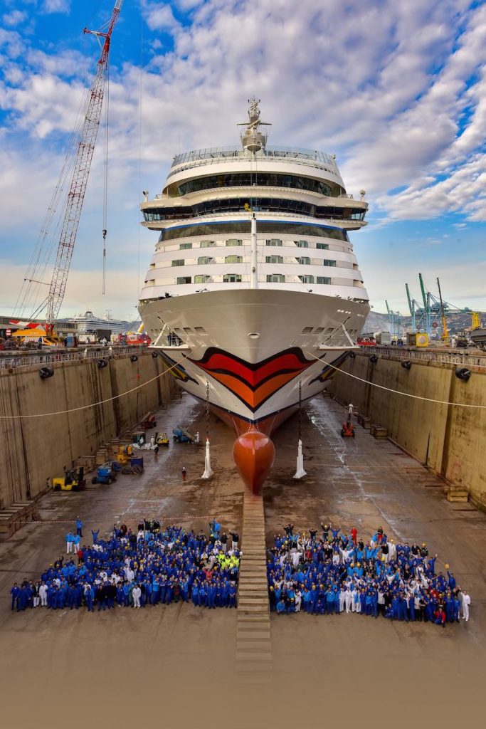 AIDAsol ist in Marseille modernisiert worden. Foto: AIDA Cruises