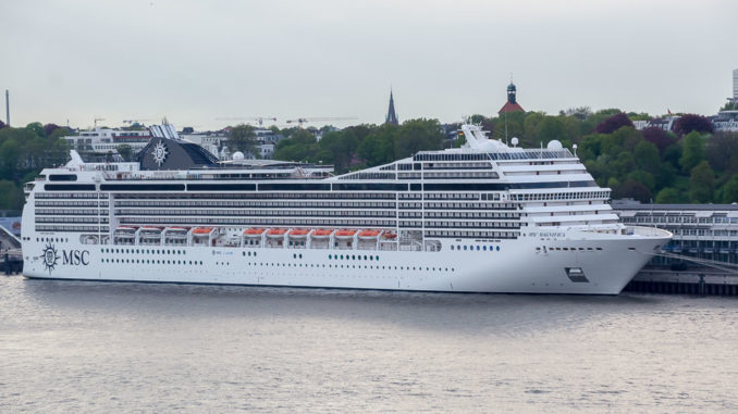 MSC Magnifica in Hamburg