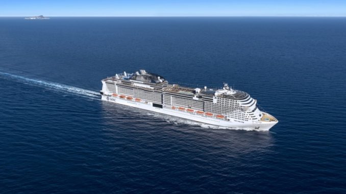 MSC Grandiosa. Grafik: MSC Cruises