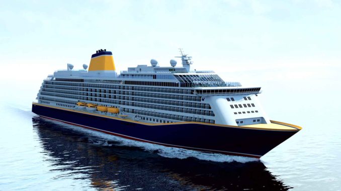 Die Spirit of Discovery. Grafik: Saga Cruises