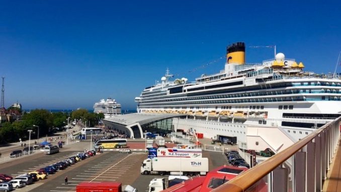 Costa Crociere zählt in diesem Jahr zu den Stammgästen in Rostock/Warnemünde