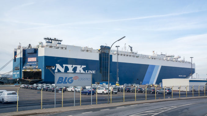 Car Carrier in Bremerhaven