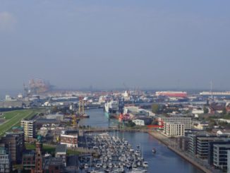 Ausblick auf Bremerhaven