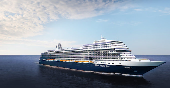 Rendering der Ryndam. Grafik: Holland America Line