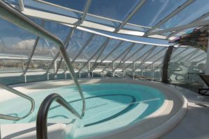 Whirlpool im Solarium