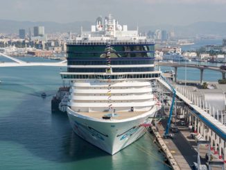 Norwegian Epic in Barcelona