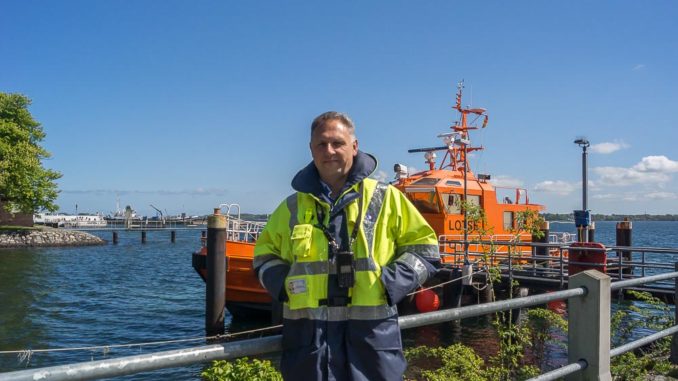 Martin Finnberg, Ältermann der Lotsenbrüderschaft NOK II, Kiel, Lübeck und Flensburg