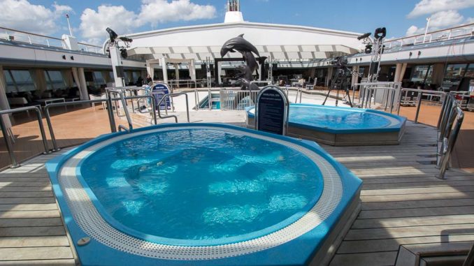 Das Pooldeck der Vasco da Gama