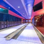 Bowlingbahn in der Bliss Ultra Lounge