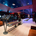 Bowlingbahn in der Bliss Ultra Lounge