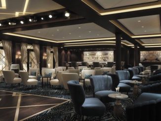 Die Splendor Lounge an Bord der Seven Seas Splendor. Grafik: Regent Seven Seas