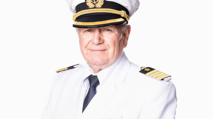 Kapitän Kjell Holm. Foto: TUI Group