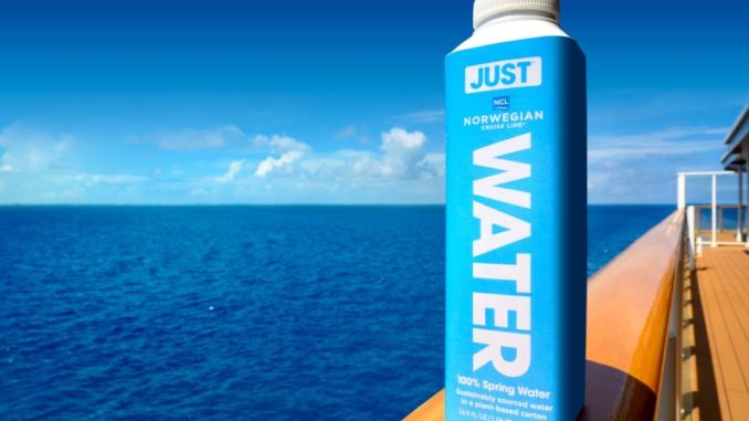 Norwegian Cruise Line verabschiedet sich von Einwegplastikflaschen. Foto: NCL