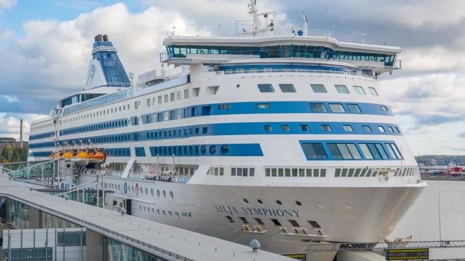 Silja Symphony der Tallink Grupp in Stockholm