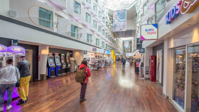 Shops auf der Silja Symphony