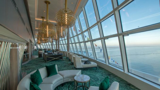 Observation Lounge der Norwegian Encore