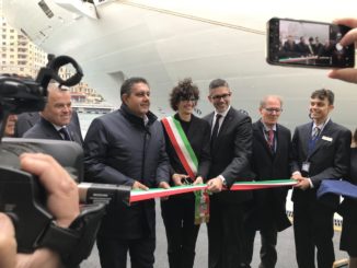 Offizielle Eröffnung der modernisierten Kaianlage des Kreuzfahrtterminals in Savona. Foto: Costa