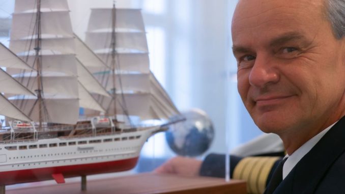 Gerald Schöber wird Kapitän der Sea Cloud Spirit. Foto: Sea Cloud Cruises