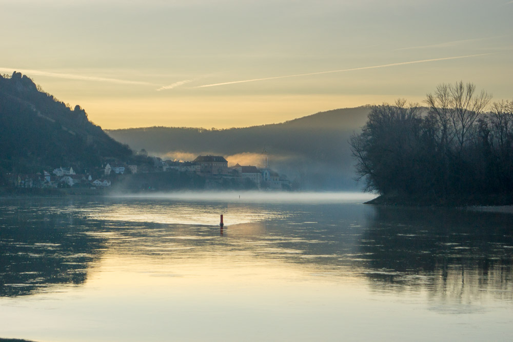 Unterwegs auf der goldenen Donau