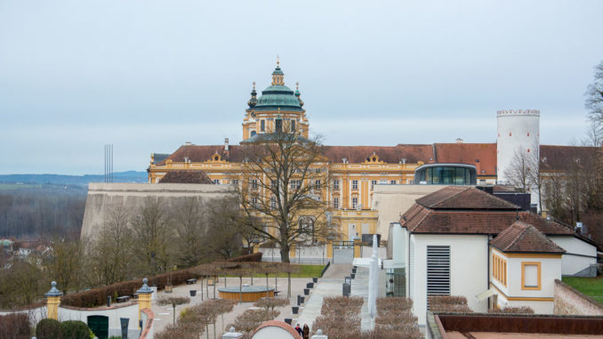 Ankunft am Stift