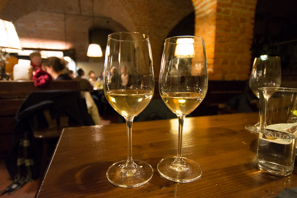 Abendliche Weinprobe im Wachauer Hof