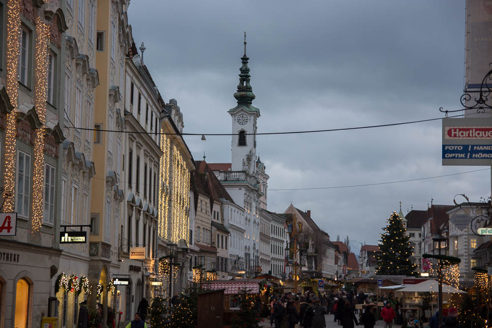 Der Ortskern von Steyr