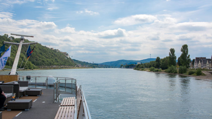 Unterwegs auf dem Rhein mit der MS INSPIRE