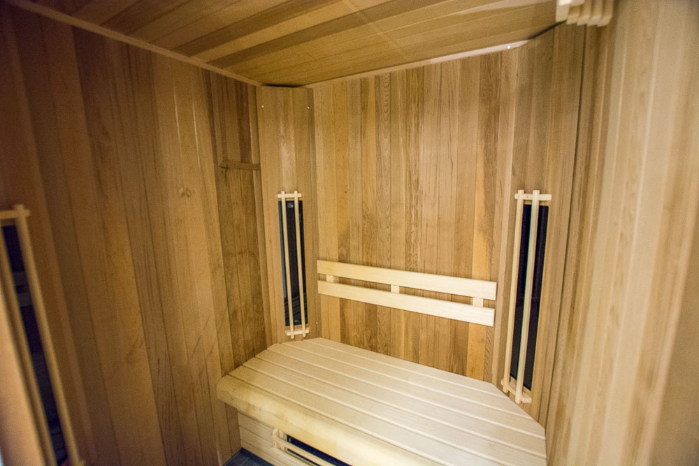 Sauna auf der MS INSPIRE