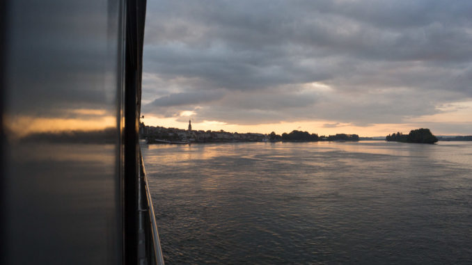 Sonnenaufgang in Rüdesheim