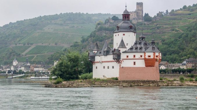 Die ehemalige Zollstation Burg Pfalzgrafenstein