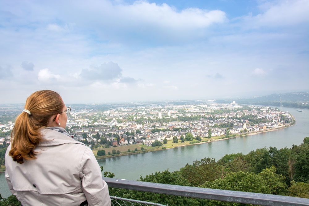 Weitblick über den Rhein
