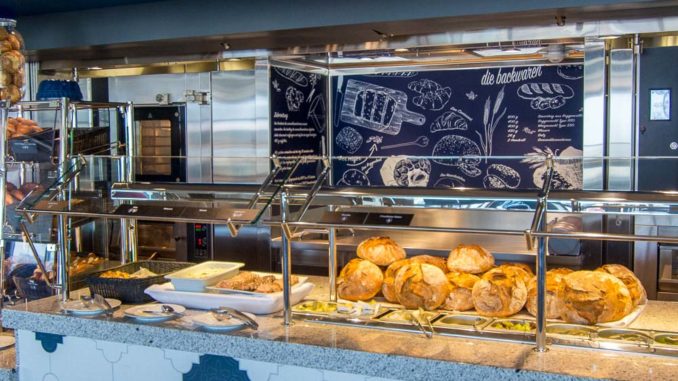 Das Artisanbrot im Anckelmannsplatz der Mein Schiff 2