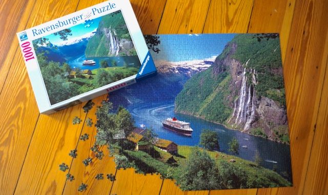 Kreuzfahrtfeeling zu Hause dank Queen Mary 2 Puzzle