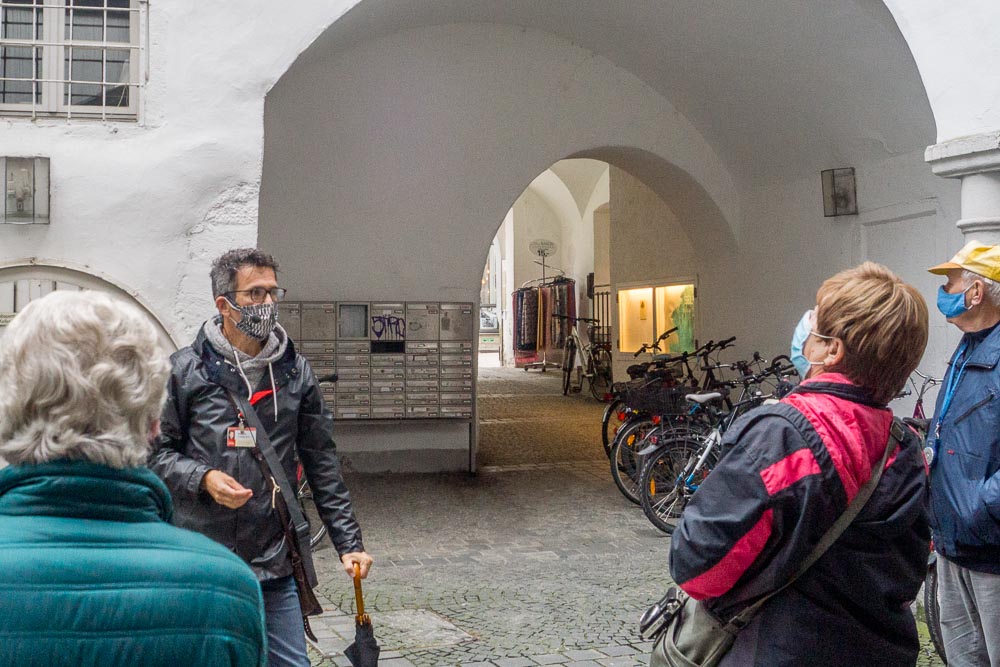 Auch während der Ausflüge wurde oftmals auf den Mund-Nasen-Schutz gesetzt